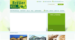 Desktop Screenshot of pflanzen-breuer.de